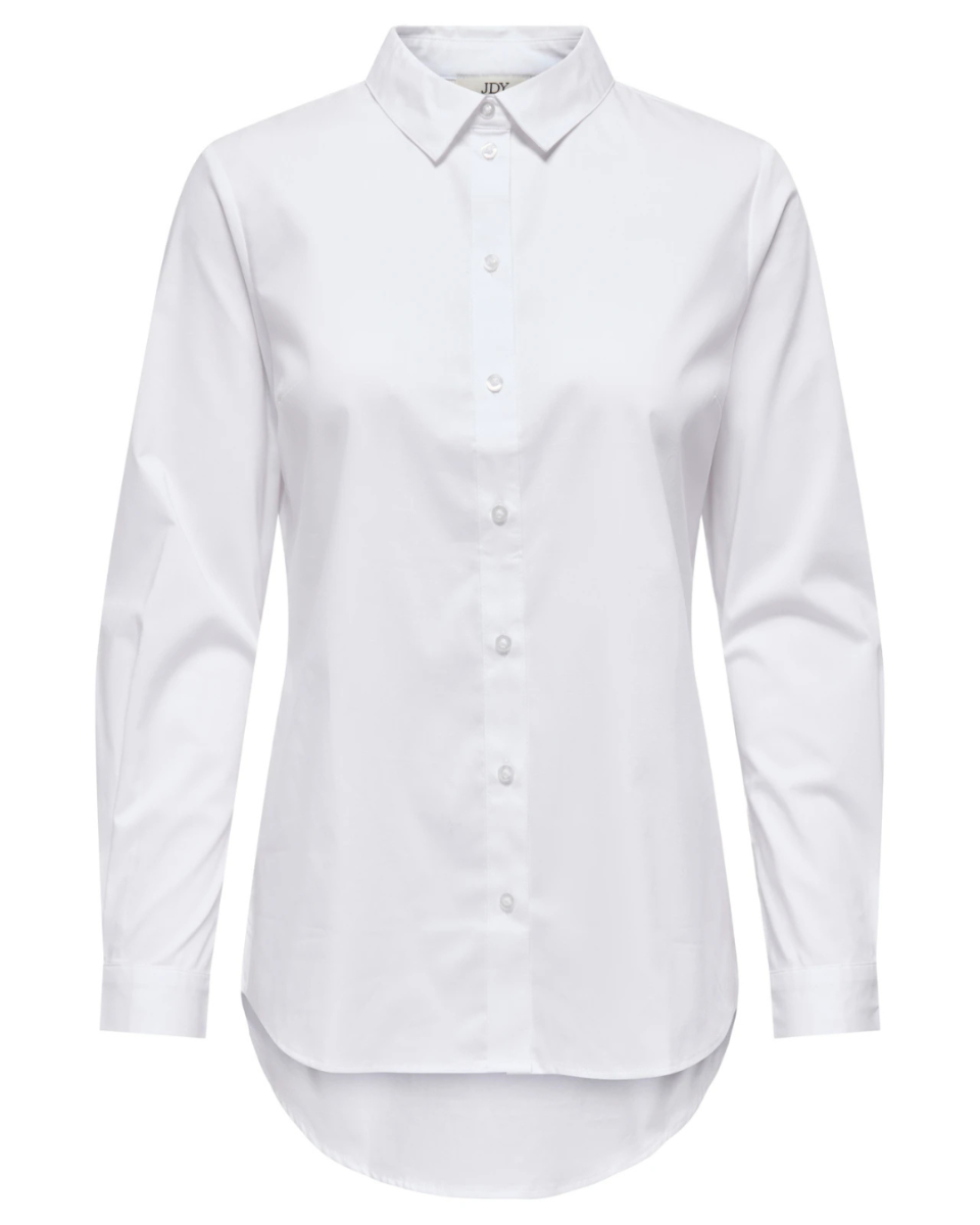 JDYMIO L/S SHIRT WVN NOOS-WHITE