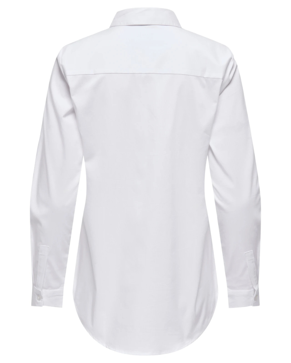 JDYMIO L/S SHIRT WVN NOOS-WHITE