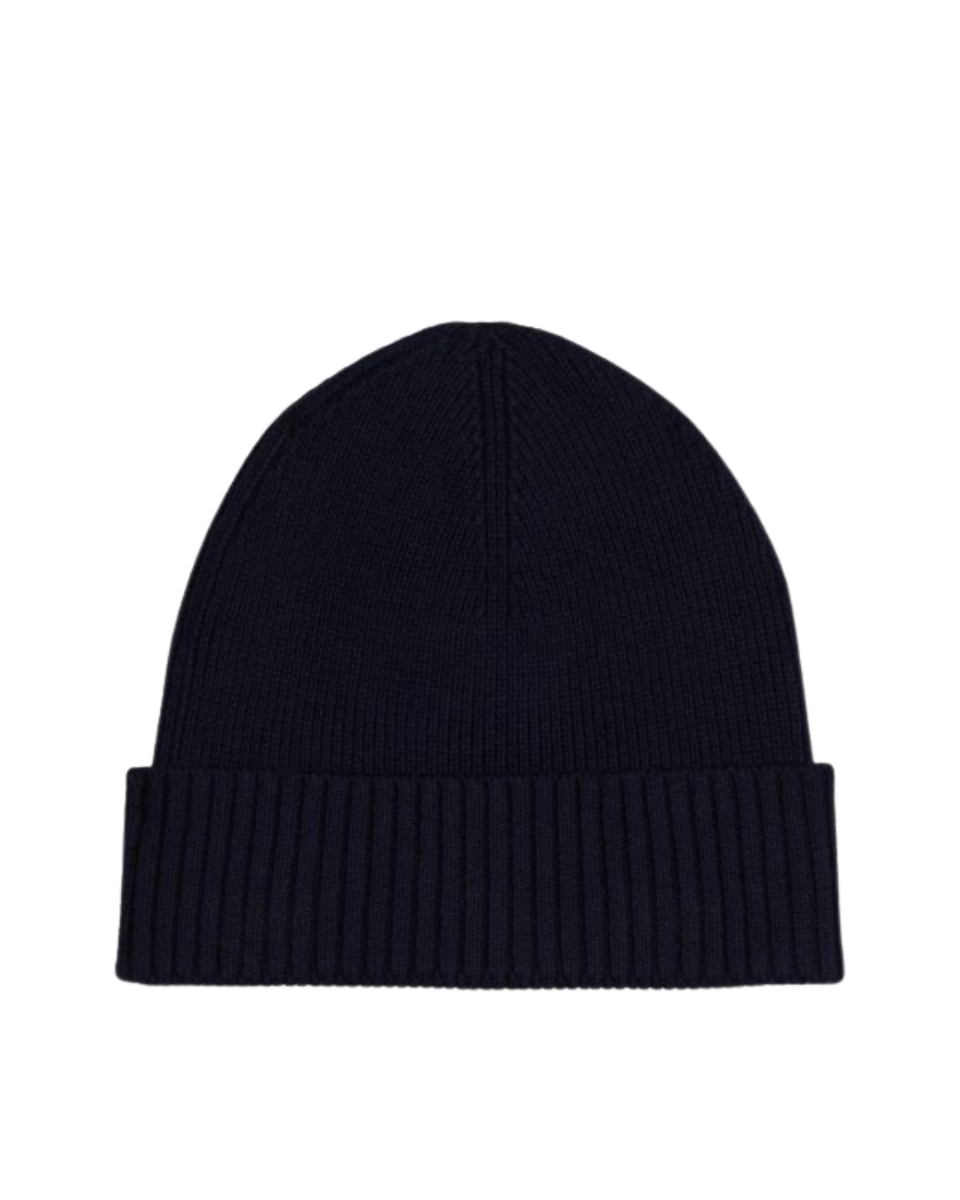 TH Flag Pima Cotton Beanie Space Blue
