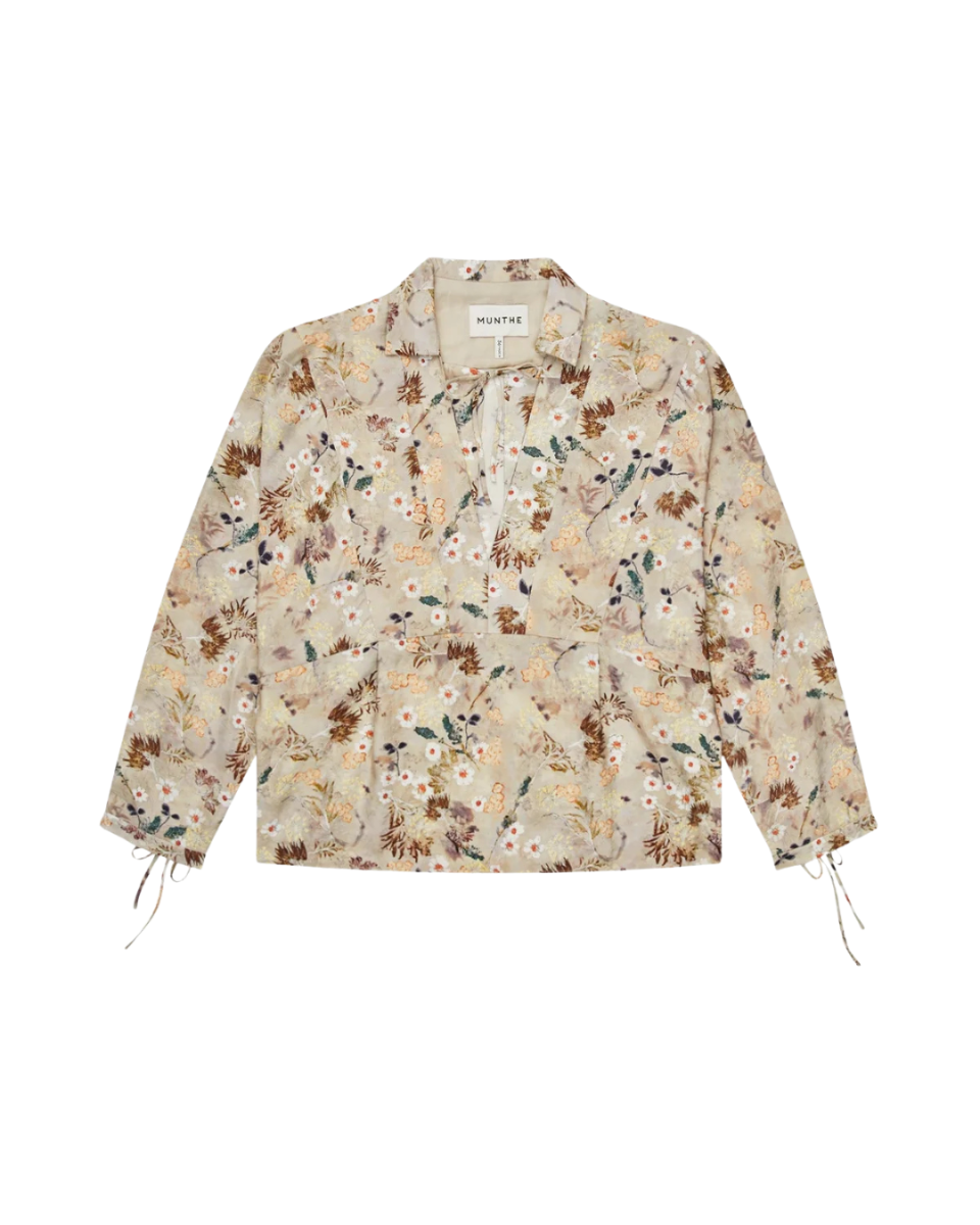 Babette Blouse Print Natur