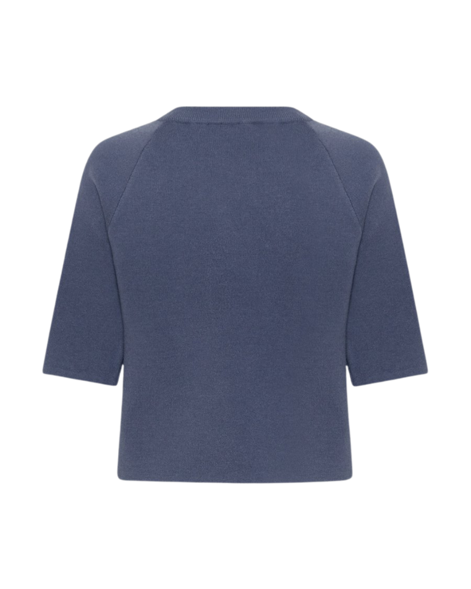 Aubree East 2/4 Cardigan Vintage Indigo