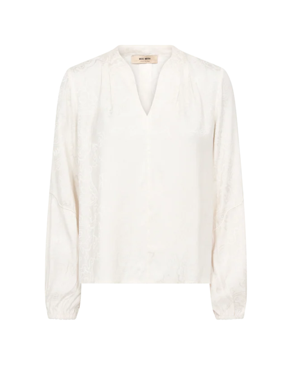MMHefa Paisleya Blouse Ecru