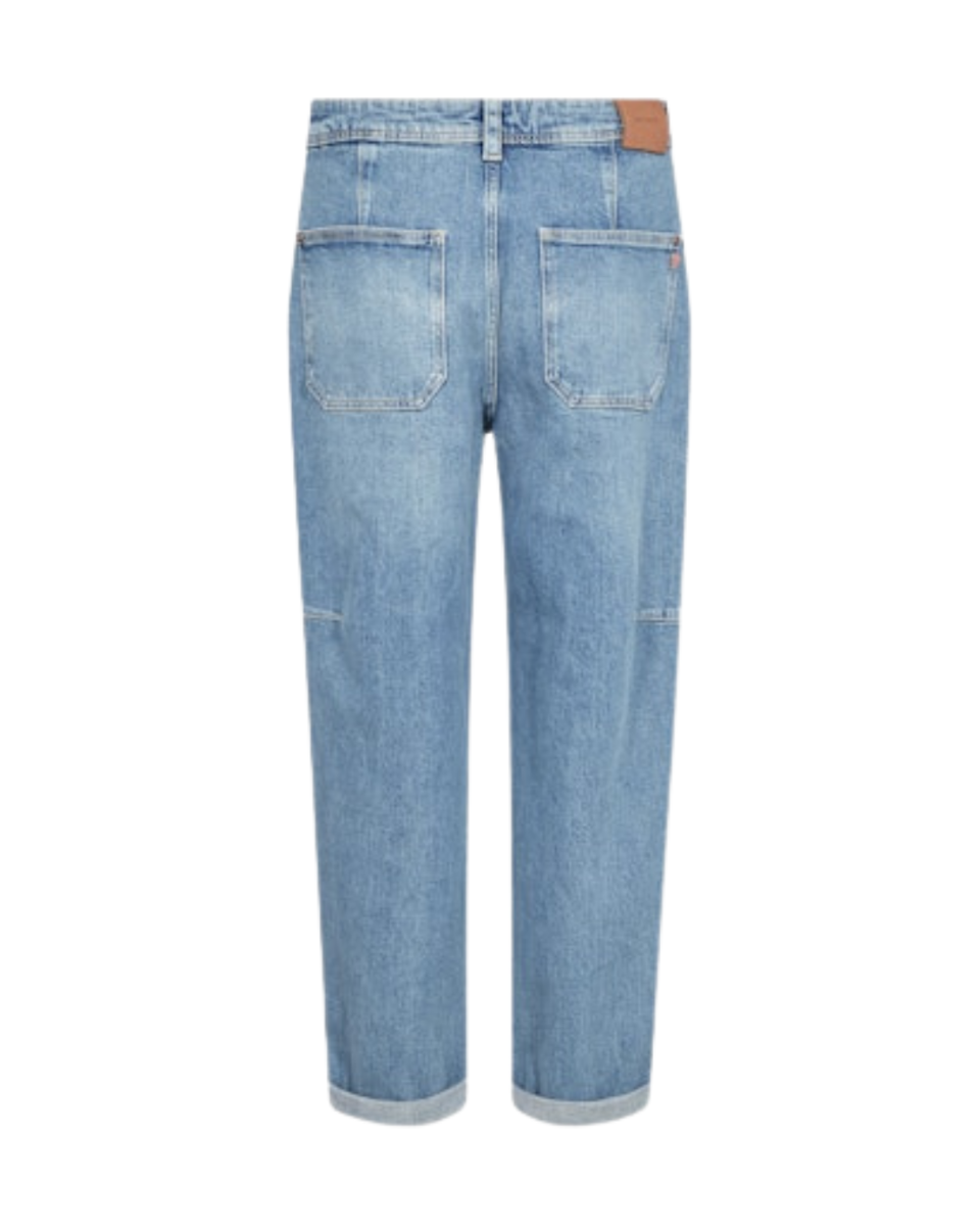 MMAymen Galleon Jeans Mid Blue