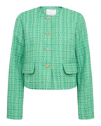 Calvin Boucle Jacket Green