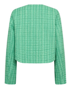 Calvin Boucle Jacket Green
