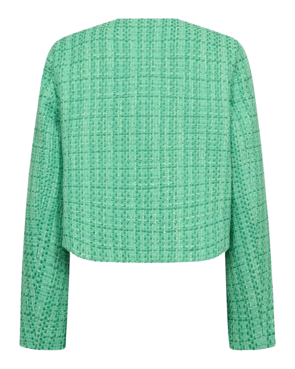 Calvin Boucle Jacket Green