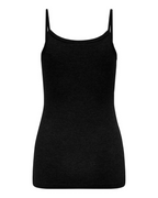 Mila S/L Singlet Top Black