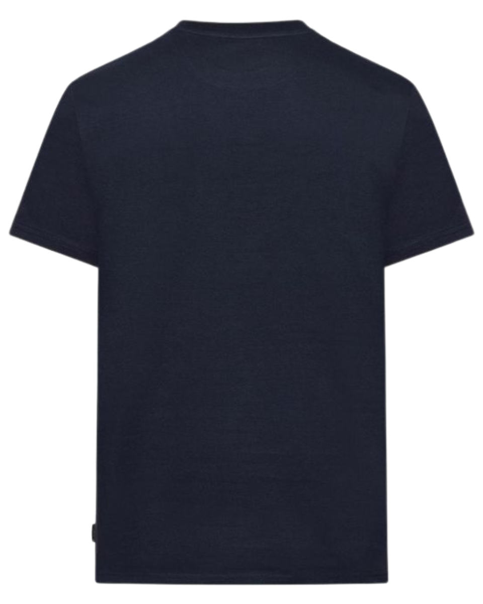 ParkSi Chest Print T-shirt Deep Marin