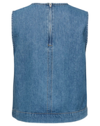 Bern S/L Top Denim Light Blue Denim