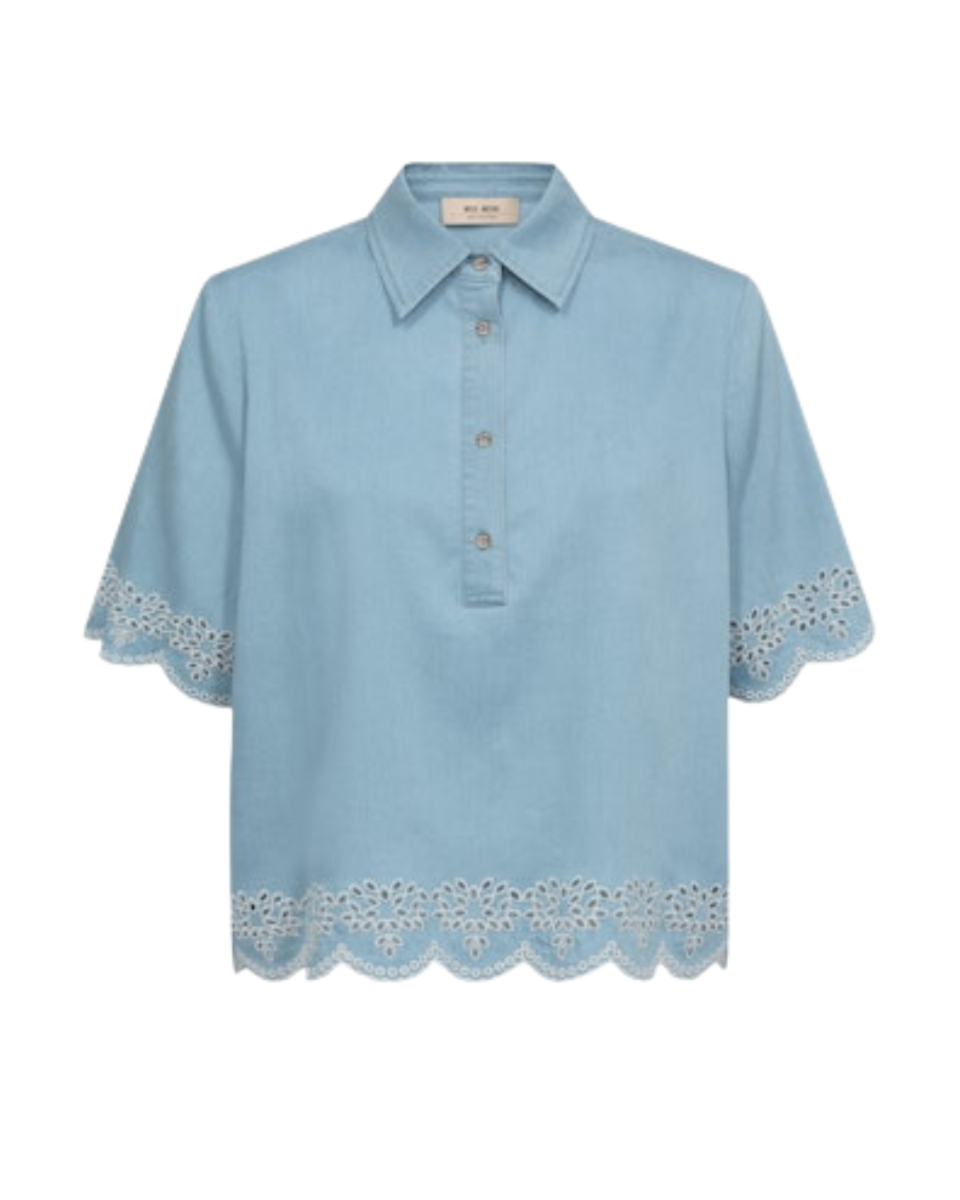 Magda Softy Shirt Light Blue