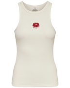 Tulle Life Pearl Tank Top Cloud Dancer
