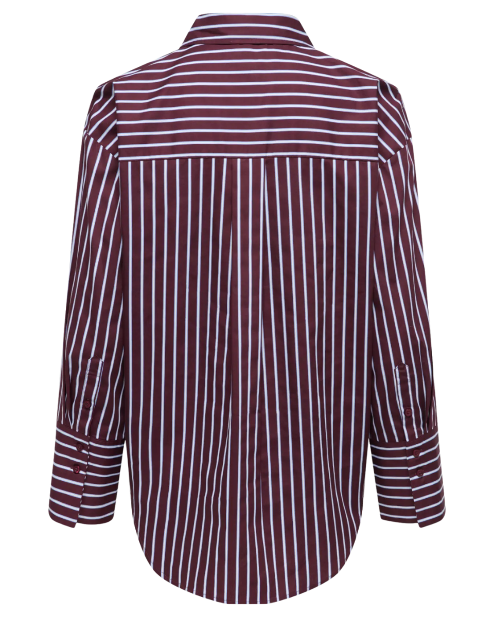 Serena L/S Shirt Noos Port Royale/Cashmere Blue&Cloud Dancer