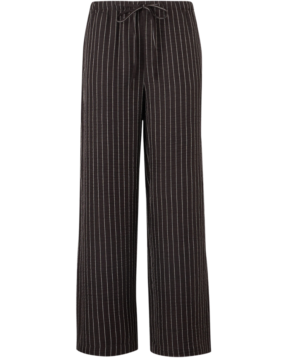 Power Wide Pant Noos Chocolate Torte