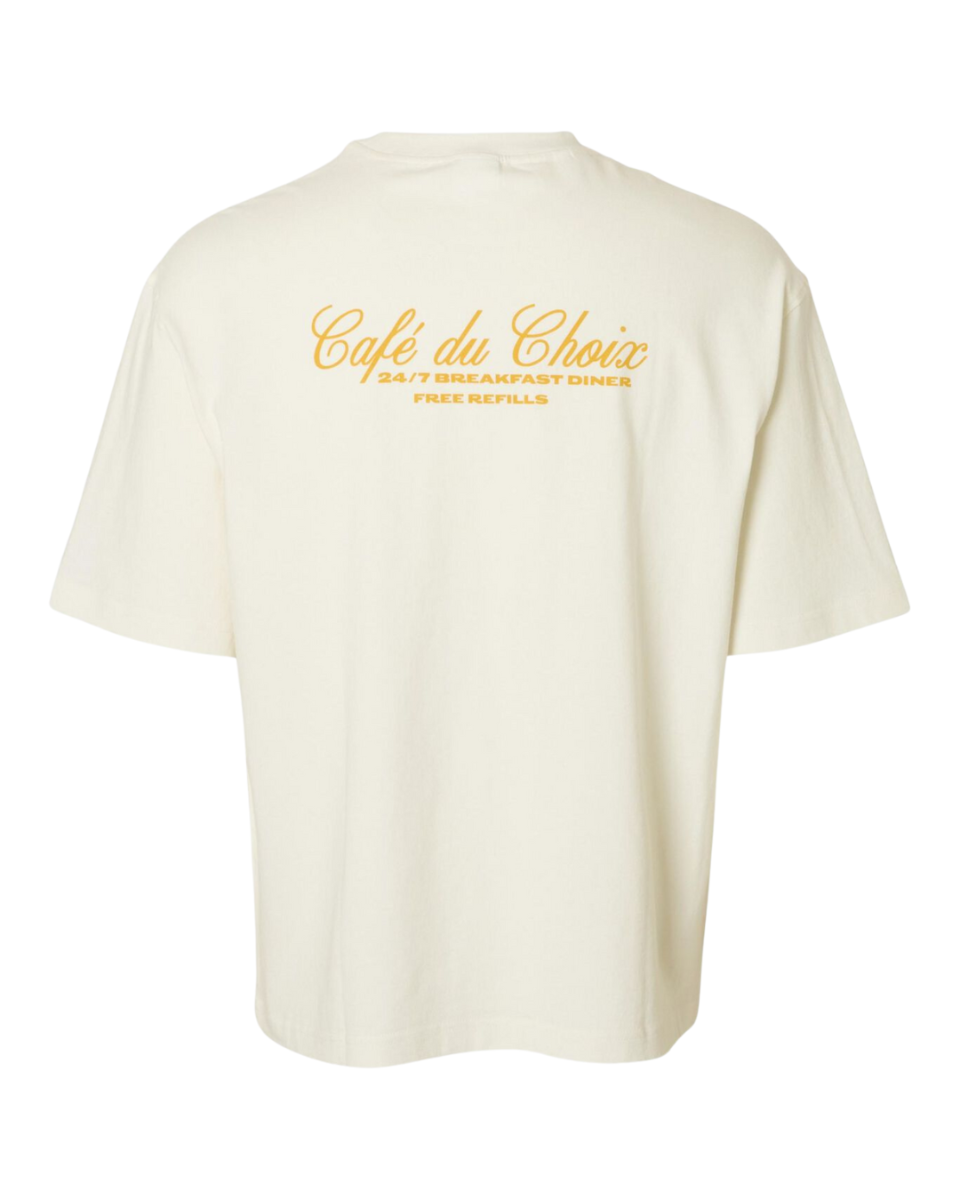 Relaxnorman SS Coffee T-shirt Egret