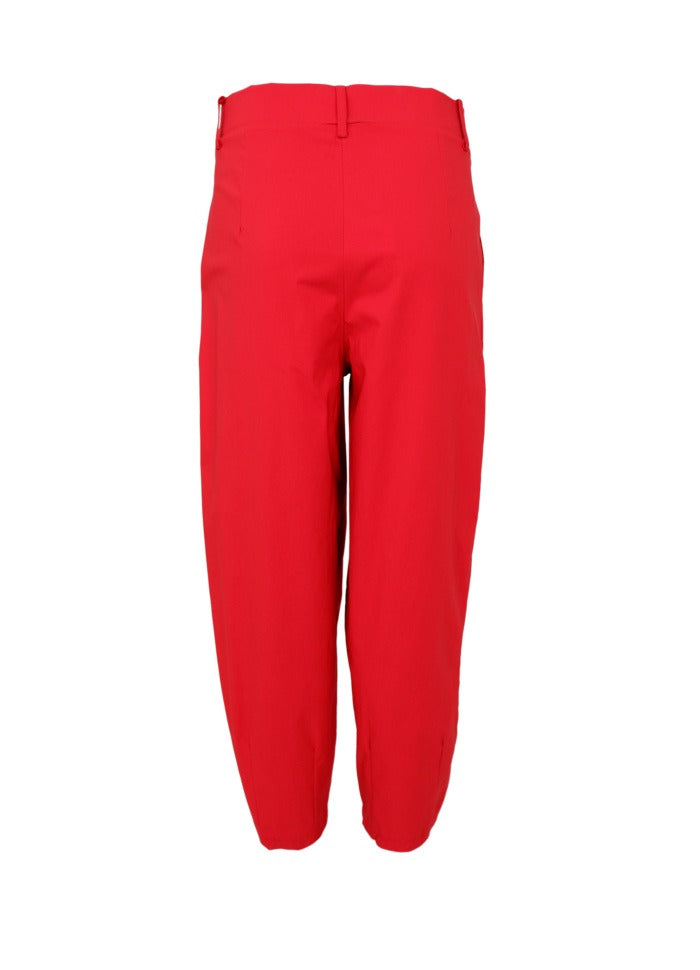 Beate Barrel Pant Red