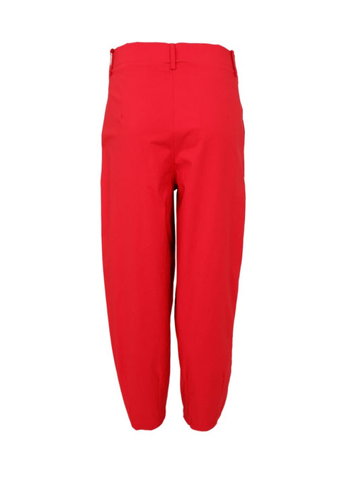 Beate Barrel Pant Red