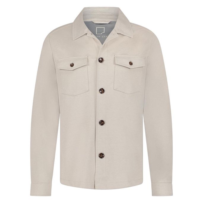Dustin Shirt jacket Pebble
