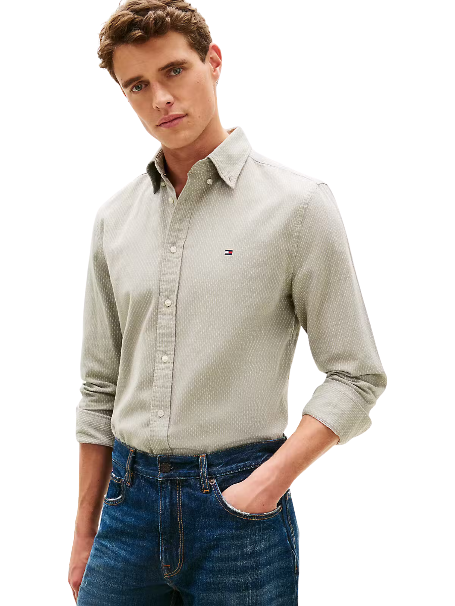 Flex Dobby SF Shirt Dark Artichoke