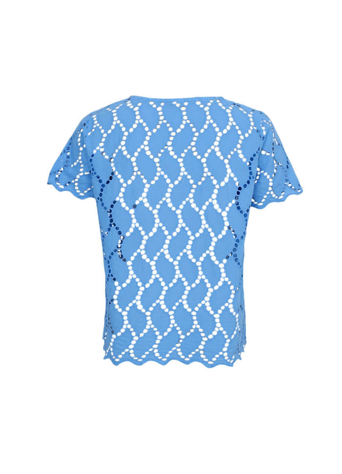 Freya Tee Blouse Blue