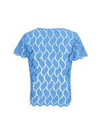 Freya Tee Blouse Blue