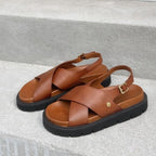 Summertime Sandal Cognac