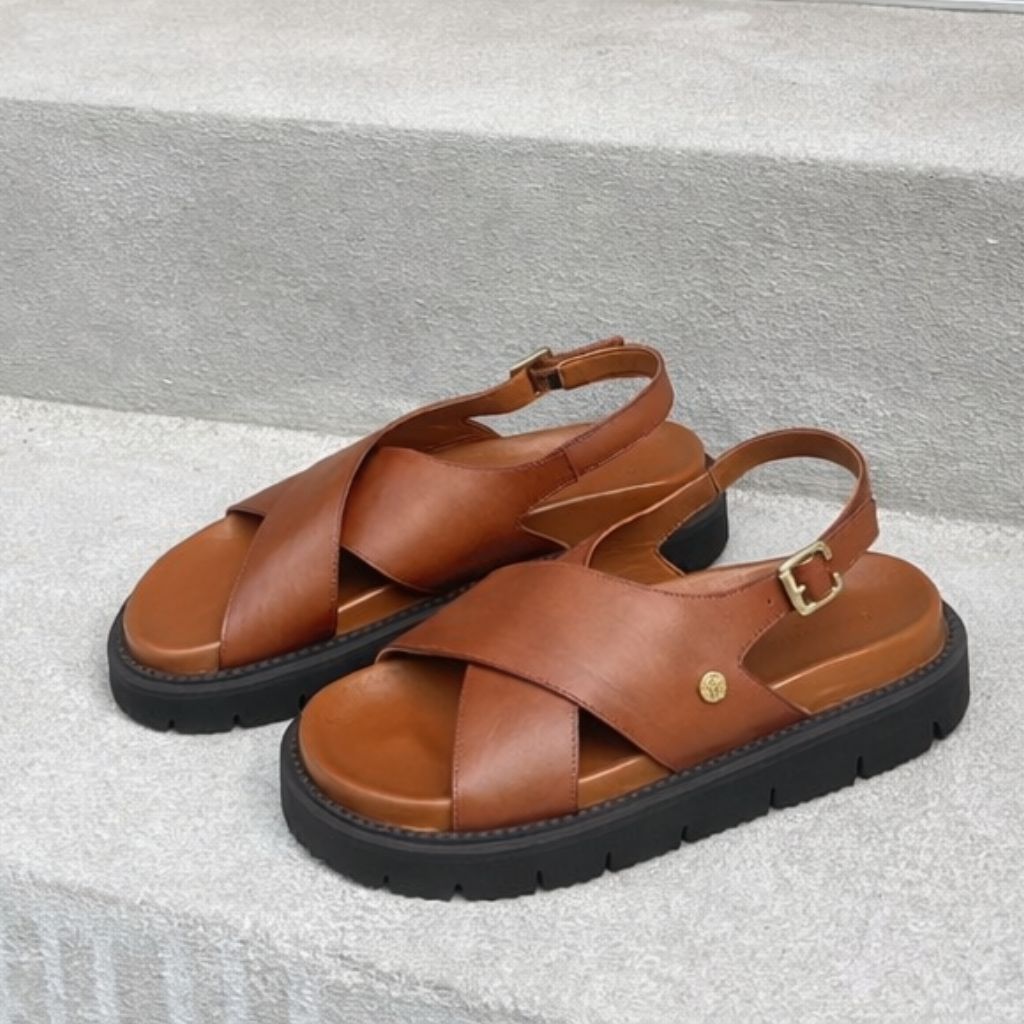Summertime Sandal Cognac