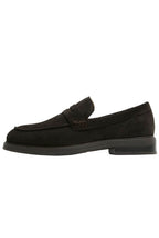 Blake Suede Penny Loafers Demitasse