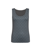 HYPETHEDETAiL Printed Top Grey