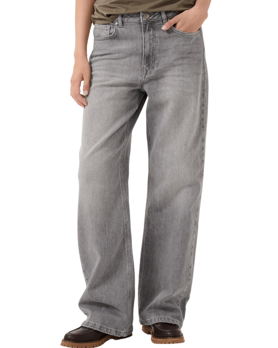 Tusa High Wide Y Jeans Light Grey