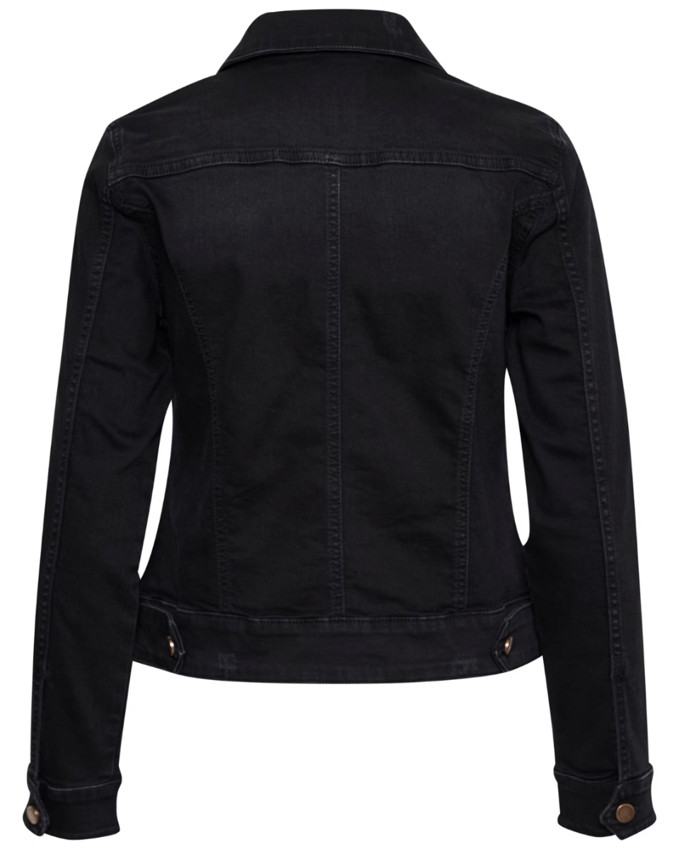 07 The Denim Jacket 148 Black