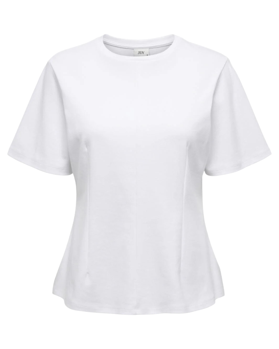 Eva S/S Top Jrs White