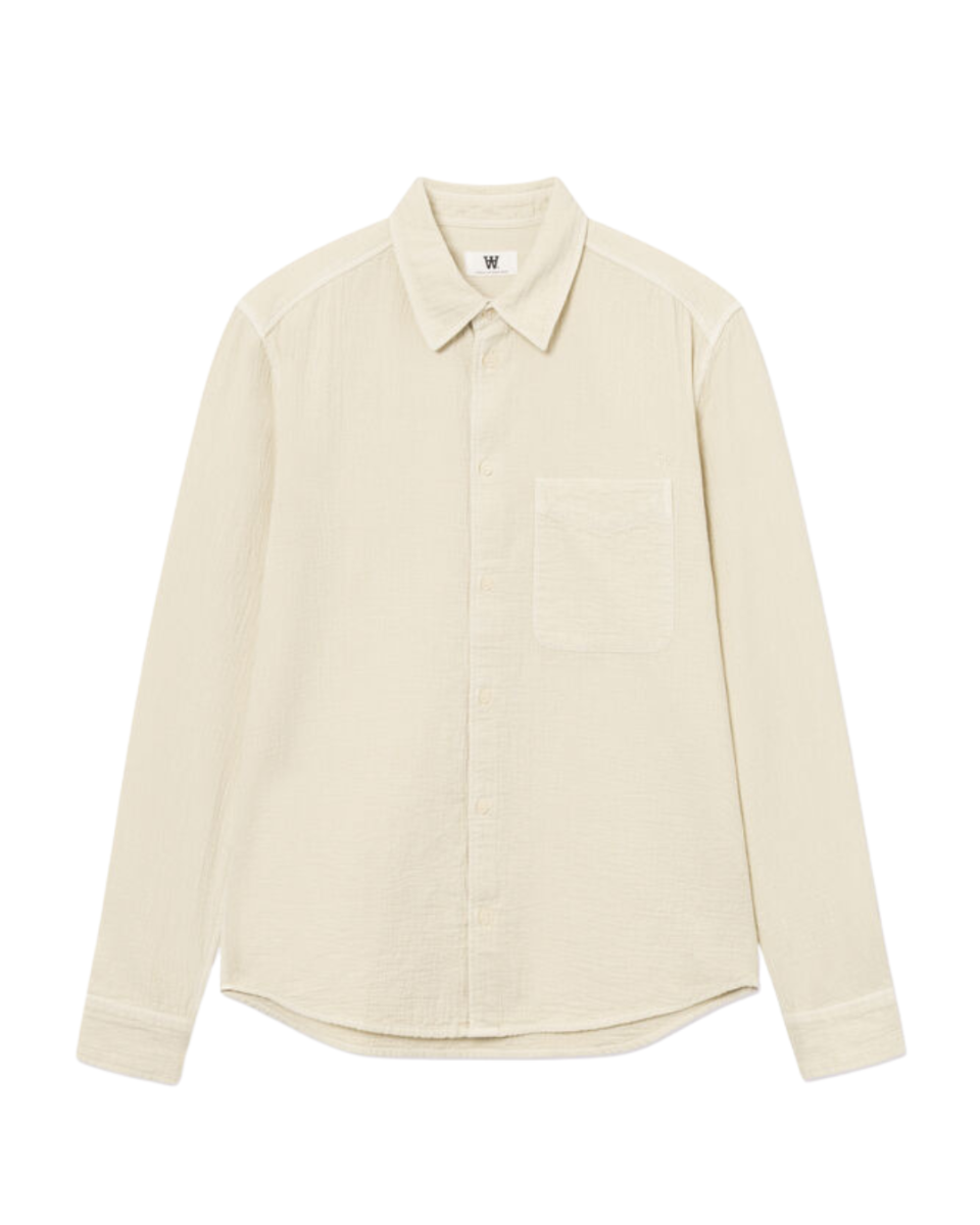 Wood Wood Adrian Shirt Silver Birch