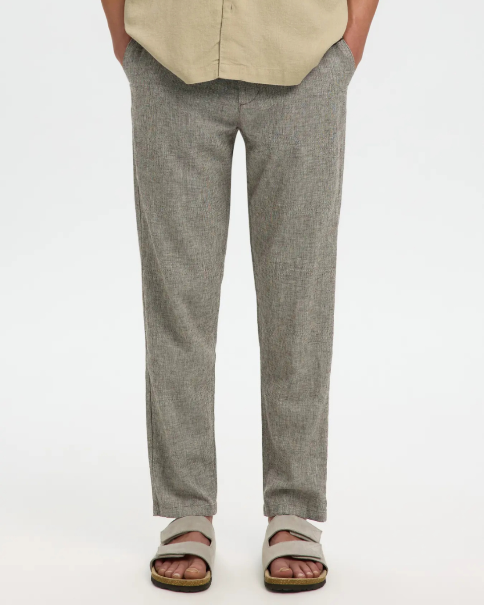 Slimtape Brody Linen Bld Pant Delicioso/Mixed