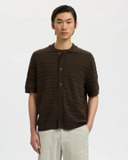 Palle SS Knit Polo Cardigan Delicioso