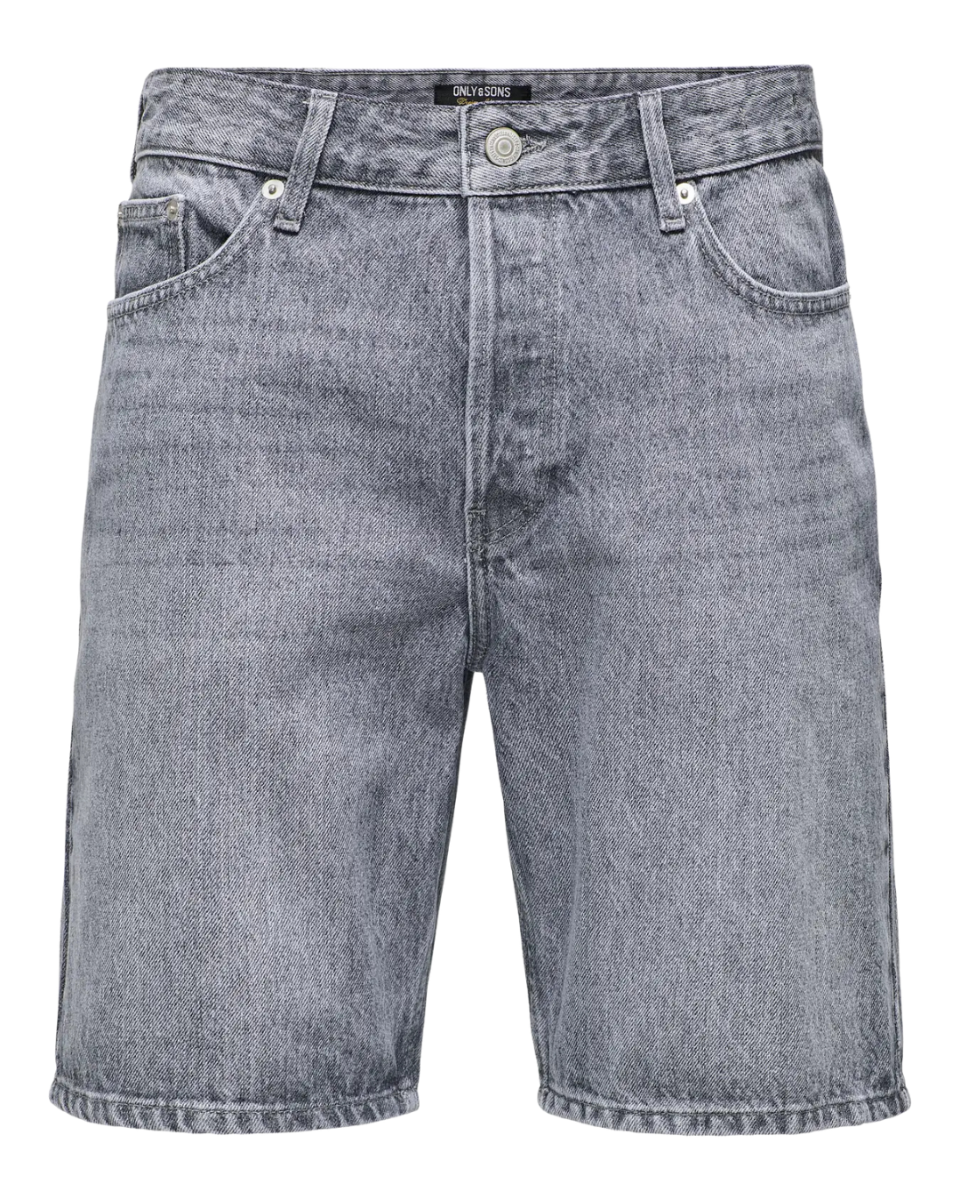 Edge Mg 2042 Tai Denim Shorts Noos Medium Grey