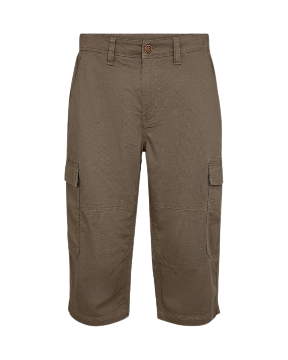 Capri Shorts Regular Fit Camel