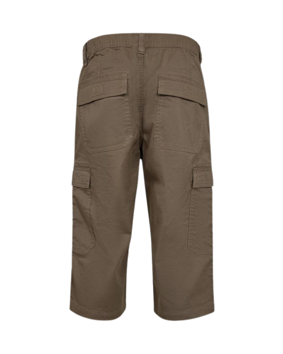 Capri Shorts Regular Fit Camel
