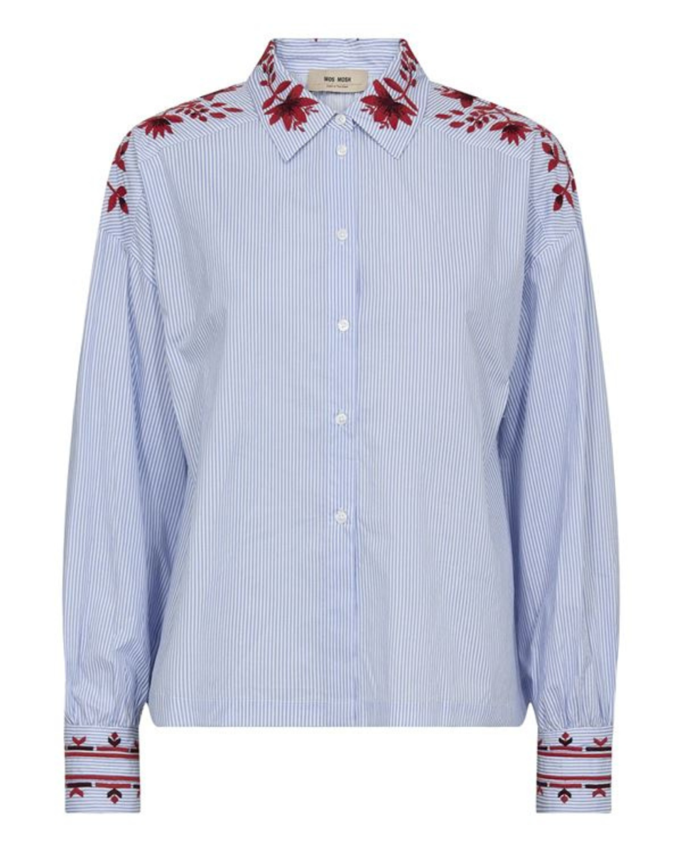 MMOsmo Stripey Shirt Brunnera Blue