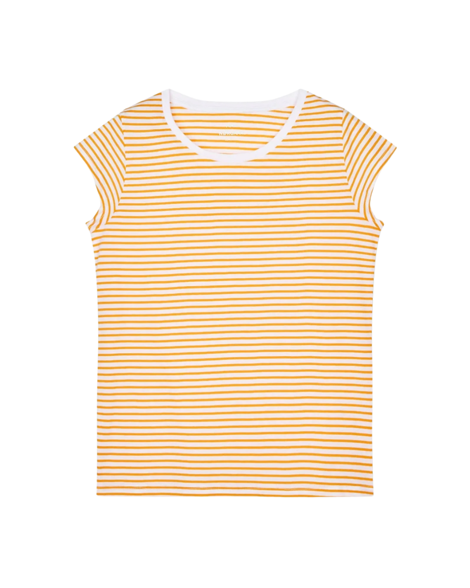 Fine Jersey Stripe Teasy Tee Fav Brilliant W