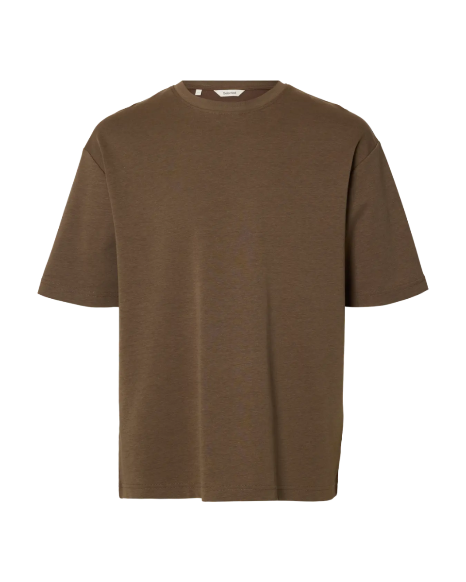 Loose Oscar SS O-Neck Tee Noos Chocolate Chip