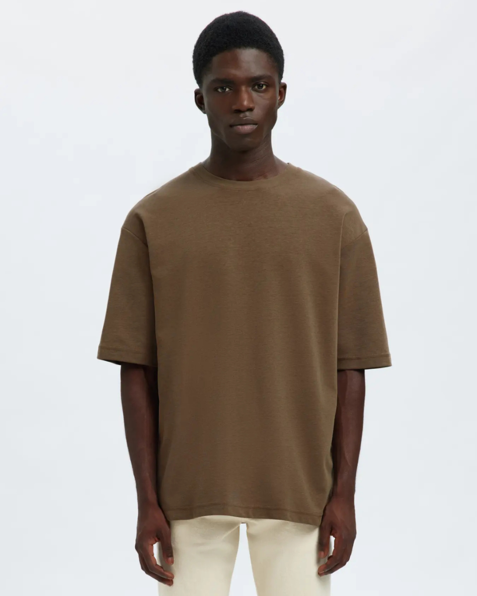 Loose Oscar SS O-Neck Tee Noos Chocolate Chip