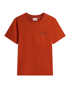 Script Stack Regular Tee Rusty Ochre