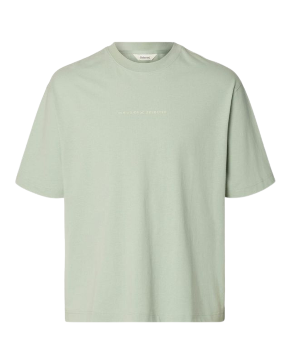 Relax Norman License SS Tee Aqua Gray