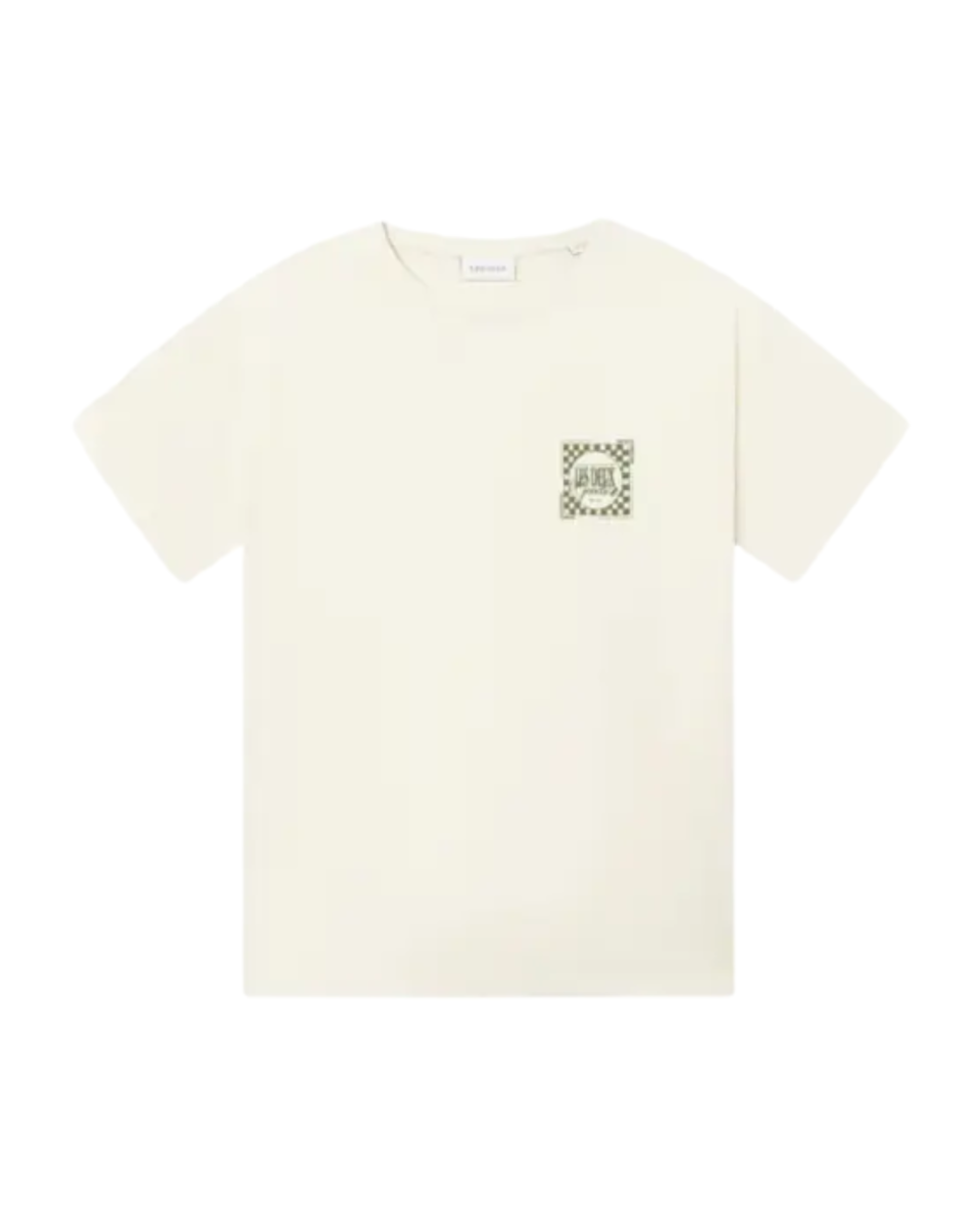 Goods T-Shirt Ivory/Chive Green