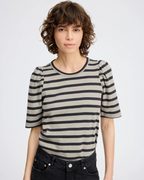 Jikolaz T-shirt Stripe Khak