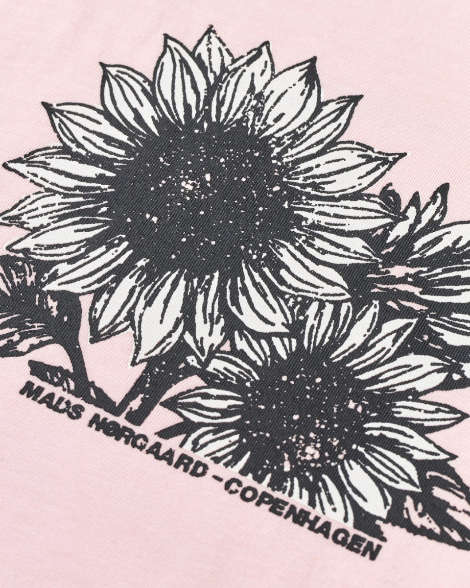 Cotton Jersey Dassel Tee Icy Pink