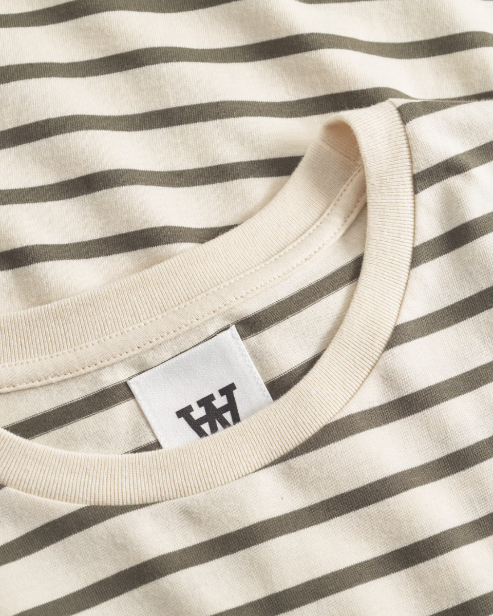 Ace Stripe T-shirt Grape Leaf