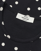 2x2 Cotton Addie Top Dot Black