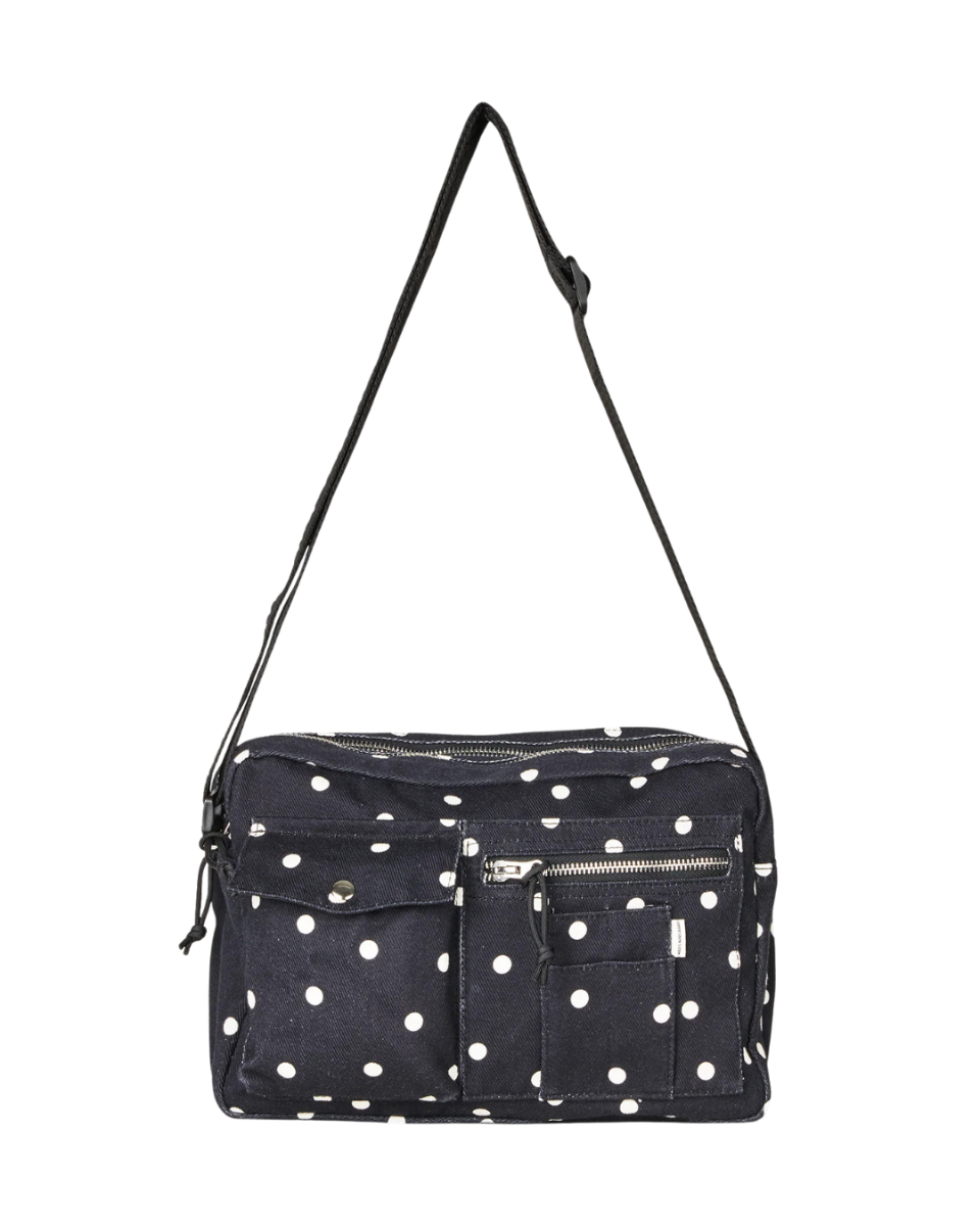 Boutiqno Cappa Art Bag Dot Aop Black