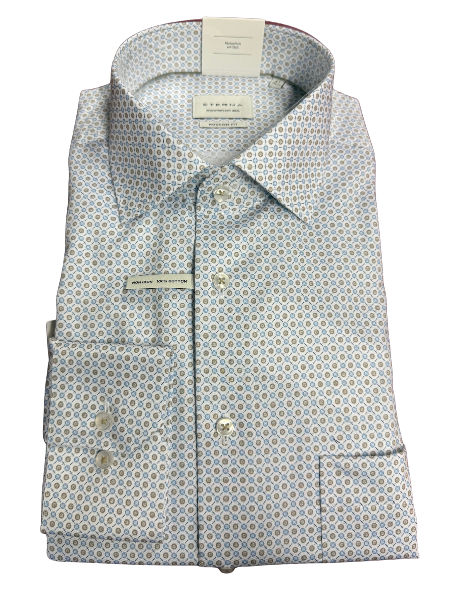 Shirt 1408 X19K Medium Blue